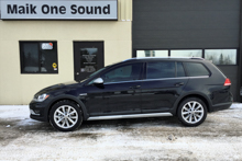 2020 VW Golf Wagon with professional window tint in North Bay